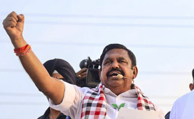 Palaniswami alleges DMK planned to split AIADMK